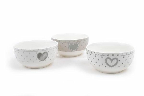 CIOTOLA NEW BONE CHINA CUORE DECORI ASS.