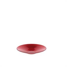 CIOTOLA VETRO ROSSO D. 21 X H4 CM