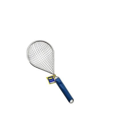 COLATUTTO MEDIO OVALE IN RETE LARGA ACCIAIO INOX
