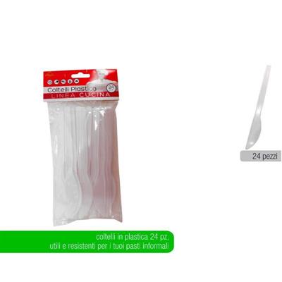 COLTELLO PLASTICA CONF. 24 PZ
