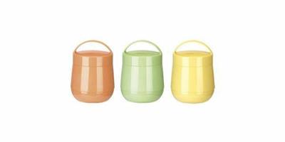 CONTENITORE TERMICO 1LT COLORI ASS. PASTELLO