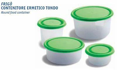 CONTENITORE FRIGO' TONDO 1,80LT COL.ASS.