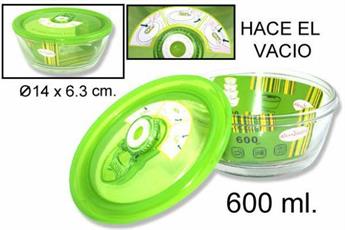 CONTENITORE IN VETRO C/TAPPO IN PLASTICA