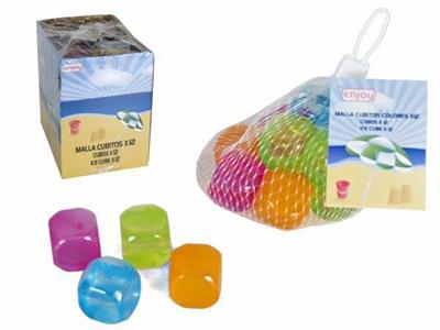 CUBETTI COLORATI 2X2X2CM CONF. 12PZ