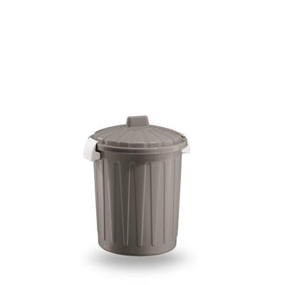 BIDONE PATTUMIERA CON COPERCHIO 23 LT TORTORA