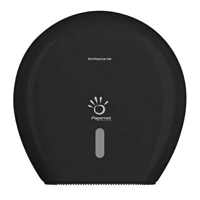DISPENSER ANTIBATTERICO CARTA IGIENICA MINI JUMBO BLACK