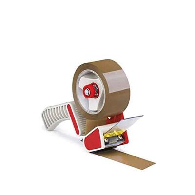 DISPENSER SET 2 PZ CON NASTRO IMBALLO AVANA 50 X 66 MT
