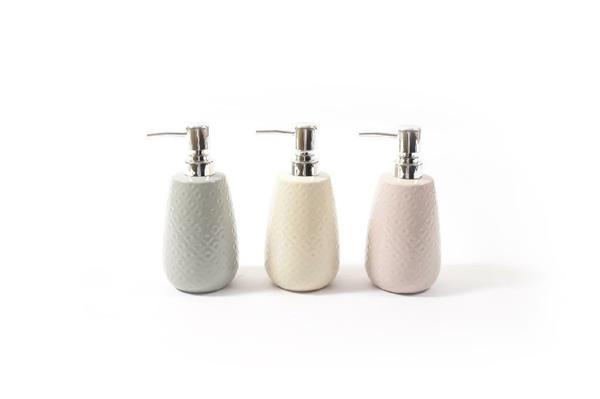 DISPENSER SAPONE REGAL D.8,5XH19CM COLORI ASS.