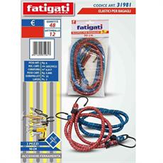 ELASTICI PER BAGAGLI 90 CM CONF.2 PZ
