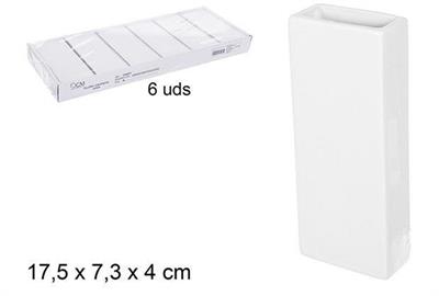EVAPORATORE CERAMICA 18CM COLORE BIANCO