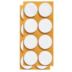 FELTRINI PER SEDIE 22MM BIANCO