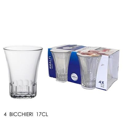 BICCHIERE AMALFI 17 CL CONF. 4 PZ
