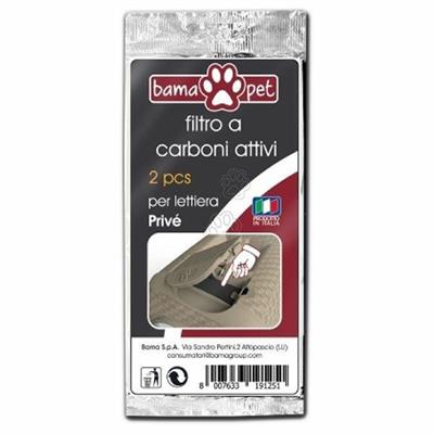 FILTRO ANTIODORE AI CARBONI ATTIVI (12x5,8x0,3h) PER LETTIER