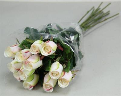 FIORE BUNDLE 12 BOCCIOLI COL. CREMA ROSA