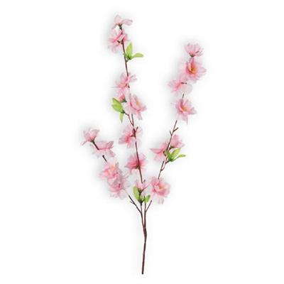 FIORE DI PESCO PICCOLO COLORE ROSA 63CM