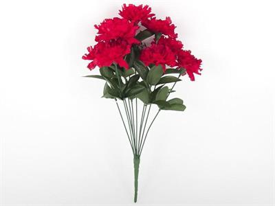 FIORE GAROFANO 10FIORI 45CM COLORE ROSSO