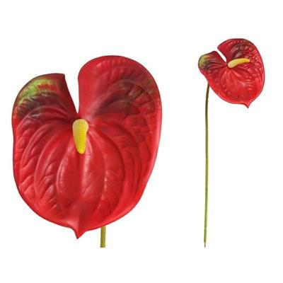 FIORE ANTHURIUM 62 CM COLORE ROSSO