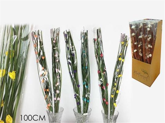 FIORE A FASCIO 100CM 6COLORI ASS.