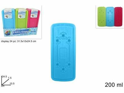 FORMA GHIACCIO FREEZERINO 200ML COLORI ASS.
