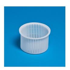 FUSCELLA PLASTICA CILINDRICA PER FORMAGGIO D. 11,8 X H8 CM