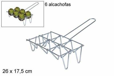 GRIGLIA PER CARCIOFI 26X17,5CM 6POSTI