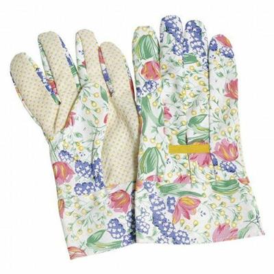GUANTO DONNA IN COTONE A FIORI IPIERRE