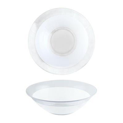 INSALATIERA VETRO 25CM COLORE BIANCO