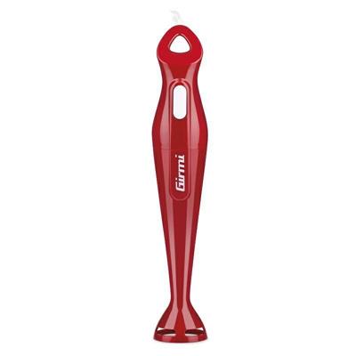 MIXER IMMERSIONE 4LAME ACCIAIO INOX 170W COLORE ROSSO