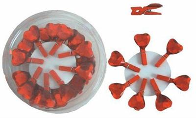MOLLETTA CUORE DIAMANTE CM. 1,2 32PZ