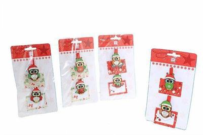 MOLLETTE GUFO CON BUSTA DECORI ASS. 2 pz