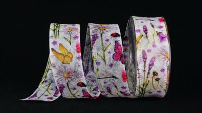 NASTRO DECOFIBRA 40X25MT ART. 0612 DECORO PRIMAVERA