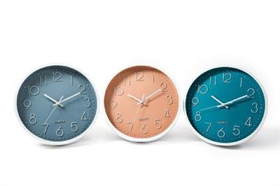 OROLOGIO DA PARETE D.30XH4CM COLORI ASS.