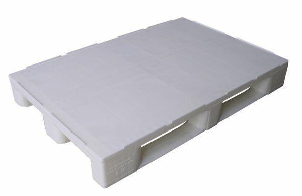 PEDANA EUR PLASTICA LISCIA 80X120 COL. BIANCO