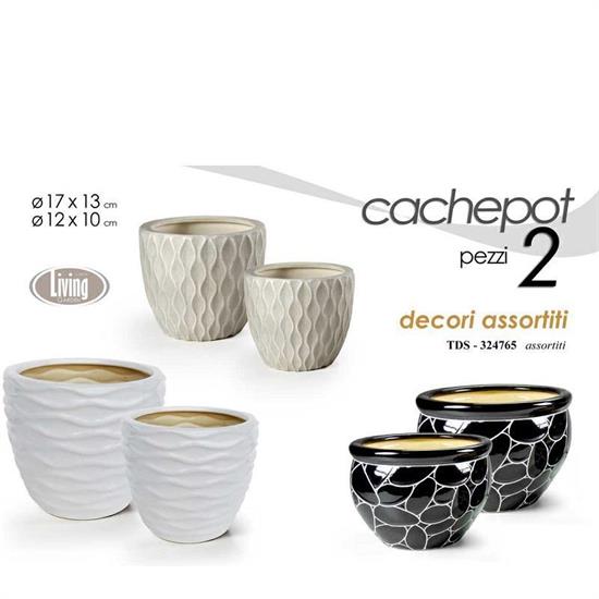 CASPO IN CERAMICA SET 2 PZ