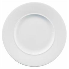 PIATTO ALBERGO PIANO PORC.BIANCA 23,5CM