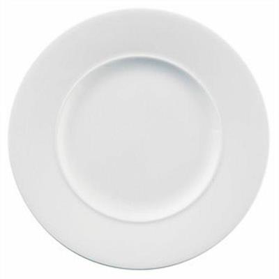 PIATTO ALBERGO PIANO PORC.BIANCA 23,5CM