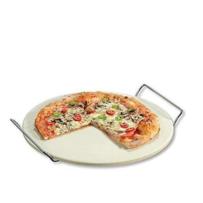 PIETRA REFRATTARIA CUOCIPIZZA CON SUPPORTO 33 CM