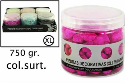 PIETRA AD USO DECORATIVO 720GR COLORI ASS.
