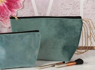 POCHETTE IN VELLUTO MARI 28X10X17CM 4COLORI ASS.