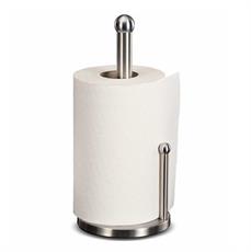 PORTAROTOLO ACCIAIO D. 15 X H 33,5 CM
