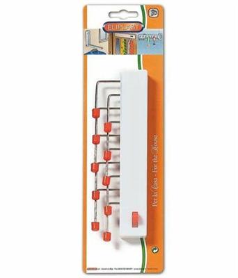 PORTA CRAVATTE 12 POSTI BIANCO ELIPLAST