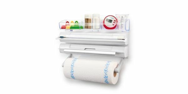 PORTAROTOLO CUCINA DA PARETE 4IN1 ONWALL