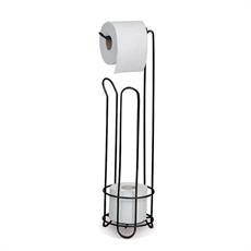 PORTAROTOLO CARTA IGIENICA 16XH60 CM 2 COLORI ASS