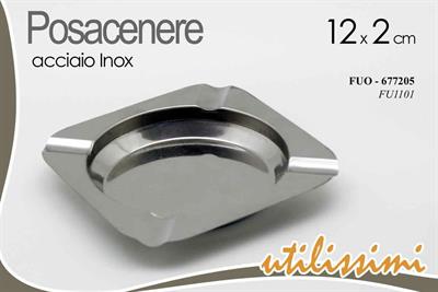 POSACENERE ACCIAIO 12X2CM