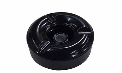 POSACENERE D. 12 X H5 CM COLORE NERO