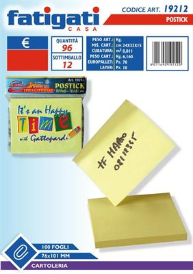 POST IT 100FOGLI 76X101MM
