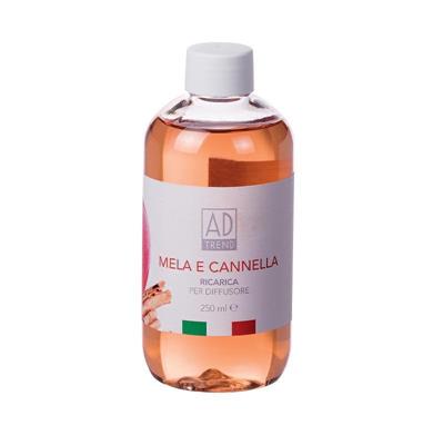 PROFUMATORE RICARICA PER DIFFUSORE 250 ML MELA E CANNELLA