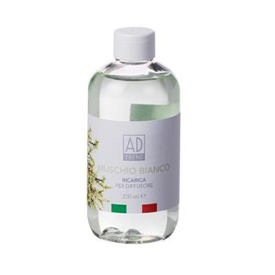 PROFUMATORE RICARICA PER DIFFUSORE 250 ML MUSCHIO BIANCO