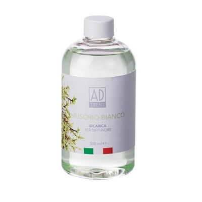 PROFUMATORE RICARICA PER DIFFUSORE 500 ML MUSCHIO BIANCO