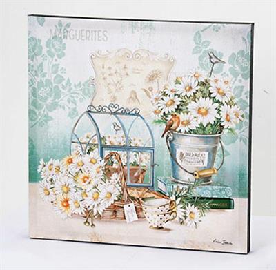 QUADRO SU TELA 40X40CM 4SOGGETTI ASS.